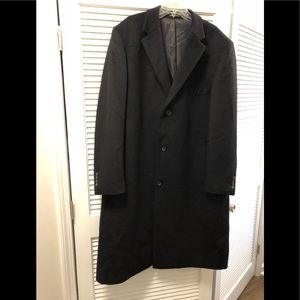 Ralph Lauren Men’s Overcoat-Black size 48 L